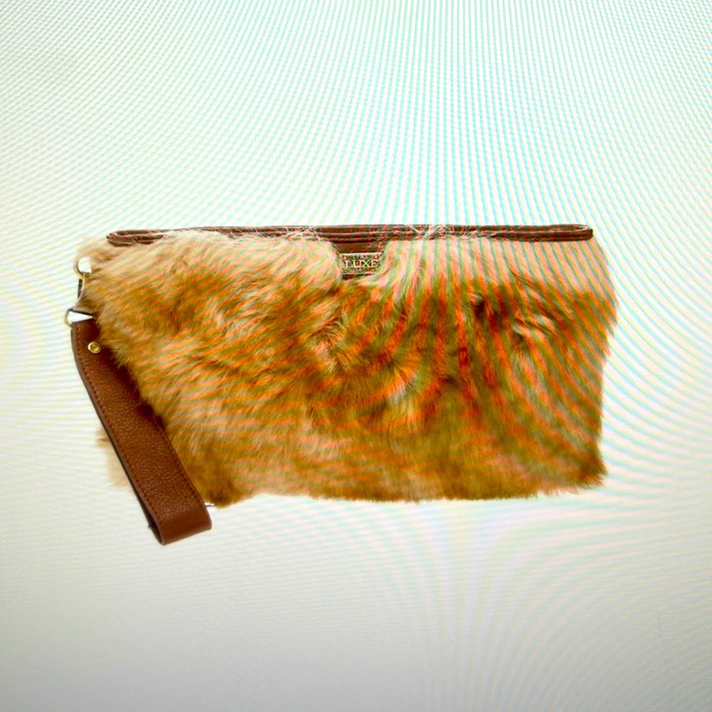 Australia Luxe fur clutch